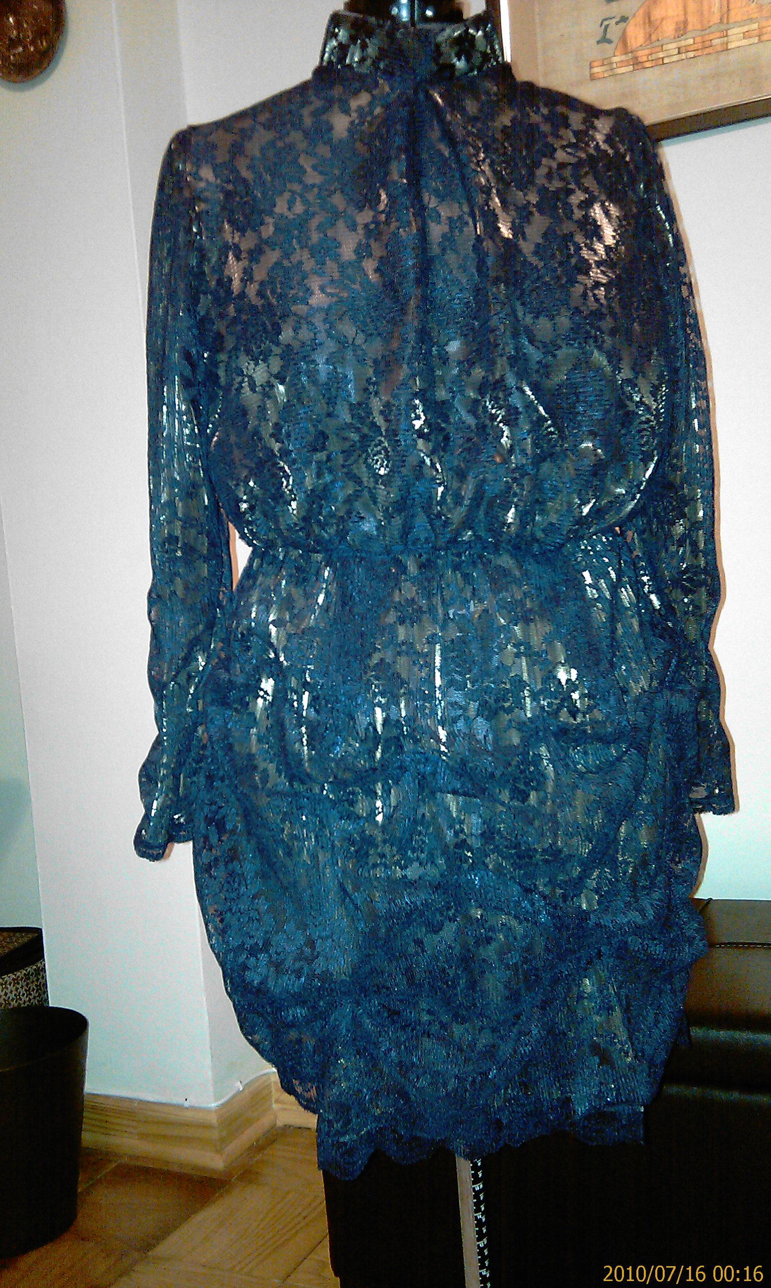 Something lacy & blue continued  Hijabiz love fashion too 